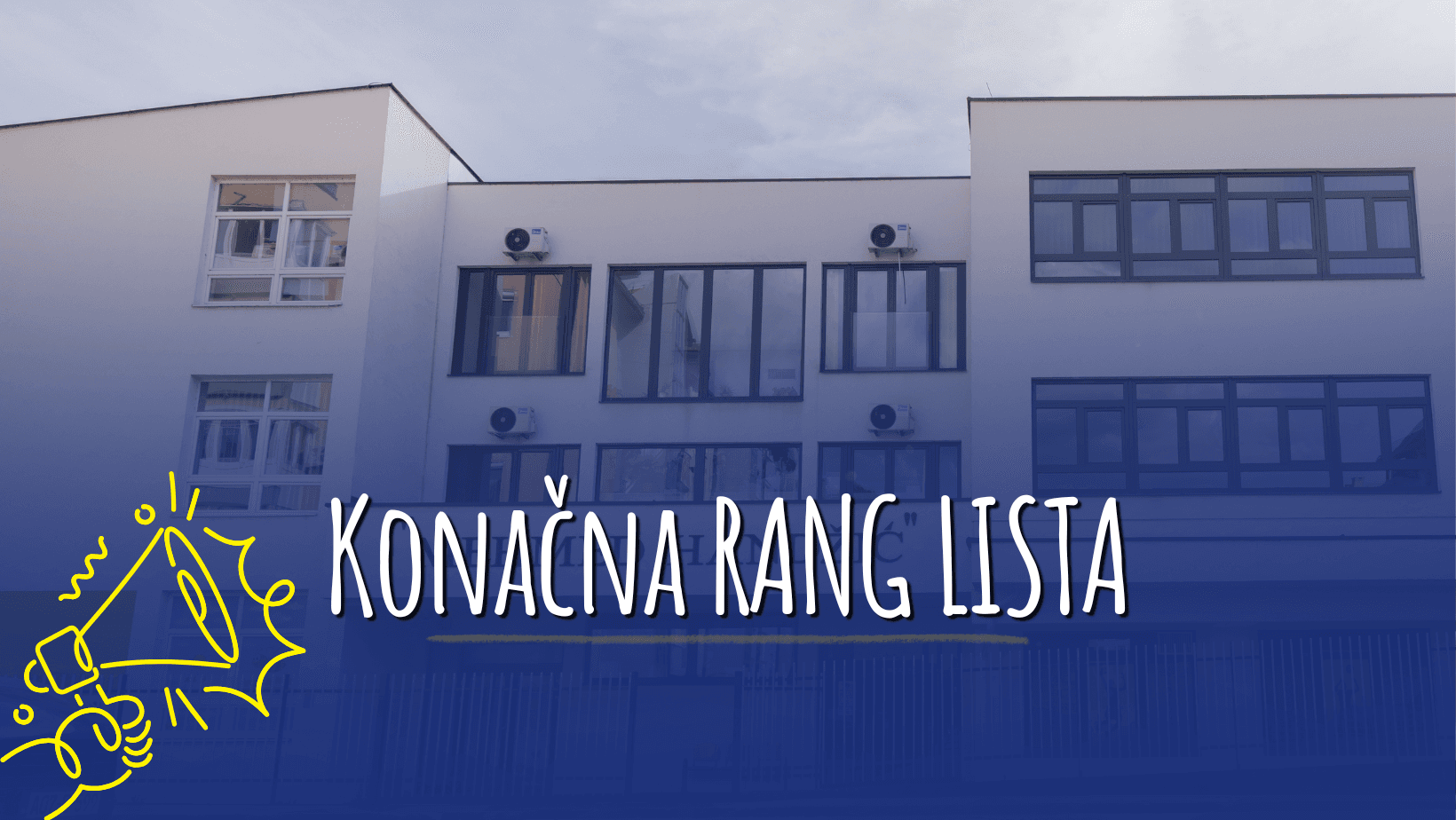 Konačna rang lista za smjer Ekonomsko-informatički tehničar