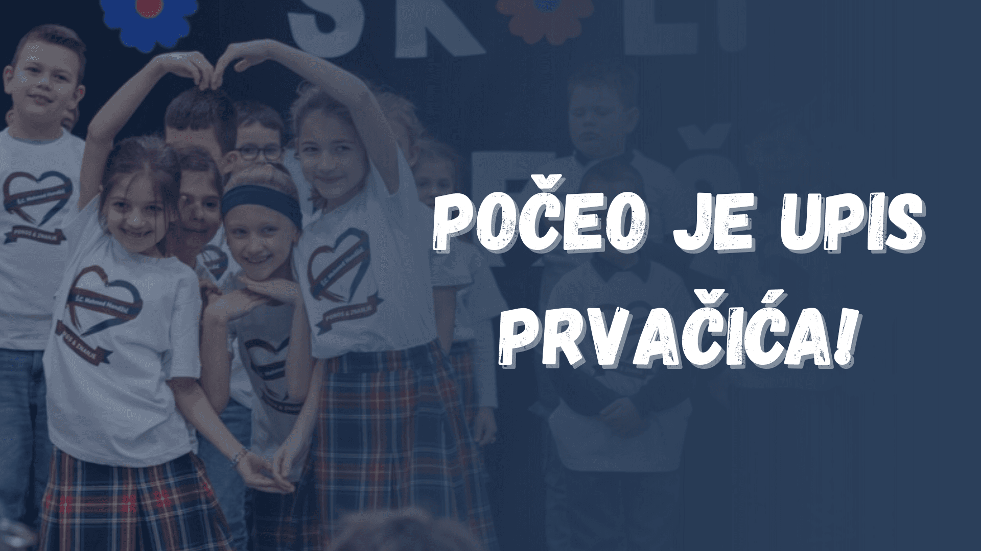 POZIV  ZA UPIS DJECE U PRVI RAZRED OSNOVNE ŠKOLE U ŠKOLSKOJ 2026/2027. GODINI